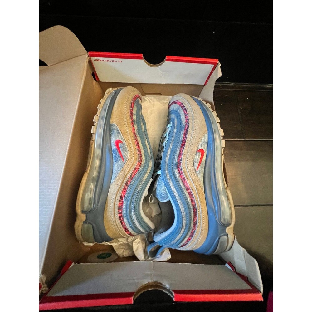 Air Max 97 Parachute Beige/University Red